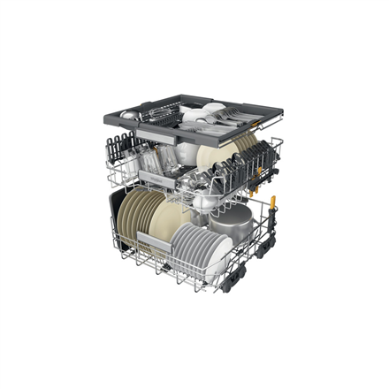 Whirlpool Dishwasher | W7F HS51 | Free standing | Width 60 cm | Number of place settings 15 | Number