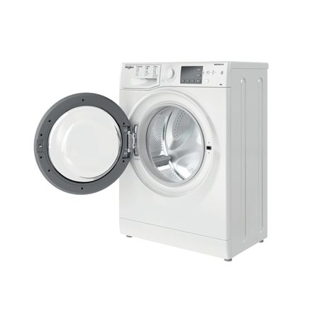 Whirlpool Washing machine | WRBSB 6249 W EU | Energy efficiency class C | Front loading | Washing ca