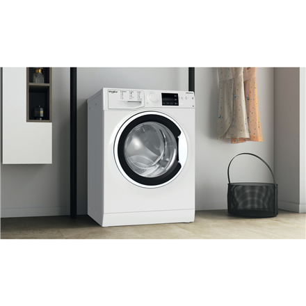 Whirlpool Washing machine | WRBSB 6249 W EU | Energy efficiency class C | Front loading | Washing ca