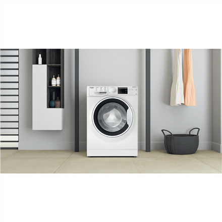 Whirlpool Washing machine | WRBSB 6249 W EU | Energy efficiency class C | Front loading | Washing ca