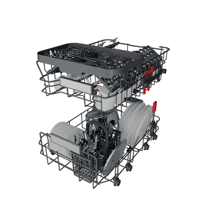 Whirlpool Dishwasher | WSIO 3T223 PCE X | Built-in | Width 45 cm | Number of place settings 10 | Num