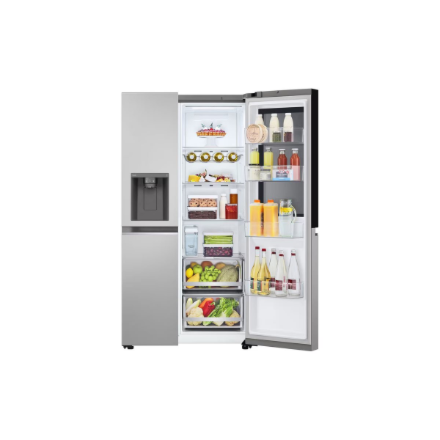 LG Refrigerator | GSGV81PYLL | Energy efficiency class E | Free standing | Side by side | Height 179
