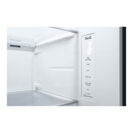 LG Refrigerator | GSGV81PYLL | Energy efficiency class E | Free standing | Side by side | Height 179