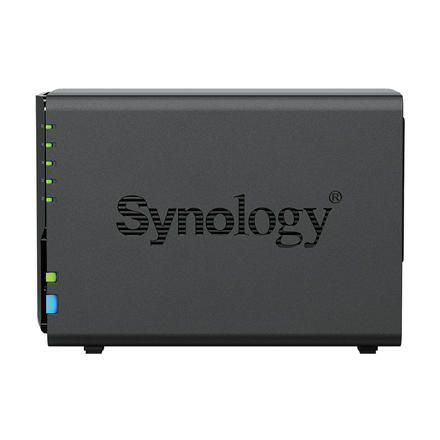 Synology DiskStation | DS225+ | Intel Celeron | J4125 | 2 GB | DDR4 | Black