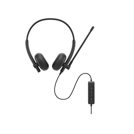Dell Headset | WH125 | Built-in microphone | Wired | Black