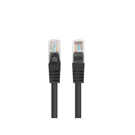 Lanberg Patchcord CAT.5E UTP Fluke Passed | PCU5-10CC-0025-BK | 0.25 m