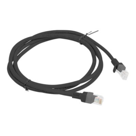 Lanberg | Patch cable - CAT 5e | RJ-45 - male | RJ-45 - male | 1.5 m | Black | Black