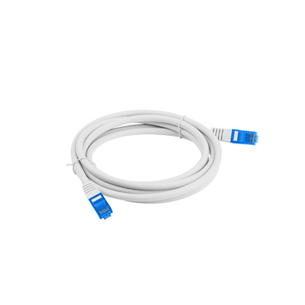 Lanberg | Patch cable - CAT 6a | RJ-45 - male | RJ-45 - male | RJ-45 | 2 m | Grey | RAL 7035