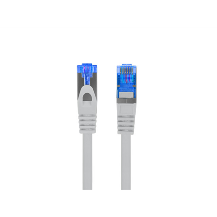 Lanberg | Patch cable - CAT 6a | RJ-45 - male | RJ-45 - male | RJ-45 | 2 m | Grey | RAL 7035
