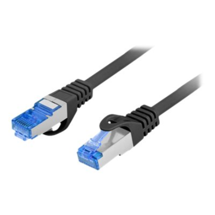 Lanberg | Patchcord Cat.6A S/FTP LSZH CCA | PCF6A-10CC-0300-BK | 3 m | Black