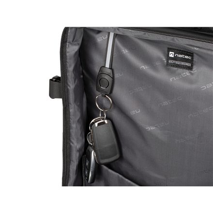 Natec | Camel Pro | Laptop Backpack | Fits up to size 17.3 " | Backpack | Black