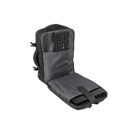 Natec | Camel Pro | Laptop Backpack | Fits up to size 17.3 " | Backpack | Black