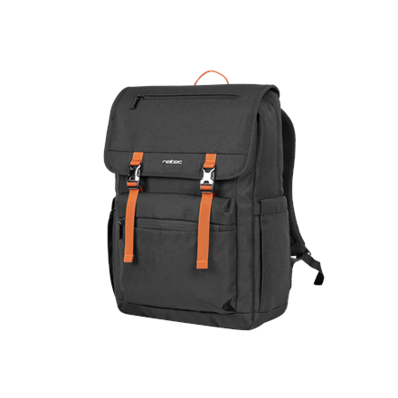 Natec | Niala | Backpack | Fits up to size 15.6 " | Backpack | Black/Orange