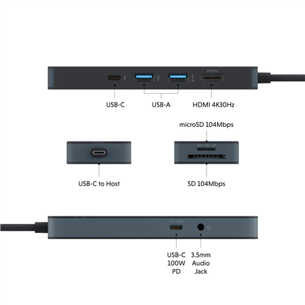 Hyper HyperDrive Flex 8 Port USB-C Hub