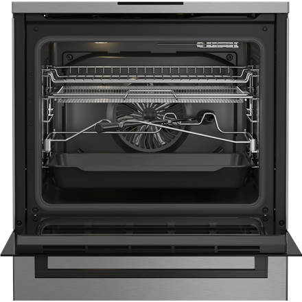 BEKO Cooker | FBMA61330GXDT | Hob type Gas | Oven type Electric | Stainless Steel | Width 60 cm | Gr