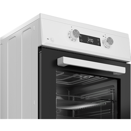 BEKO Cooker | FSM59305WDT | Hob type Induction | Oven type Electric | White | Width 50 cm | Grilling