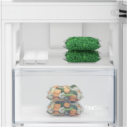 BEKO Refrigerator | B1RCNA364XB | Energy efficiency class E | Free standing | Combi | Height 186.5 c