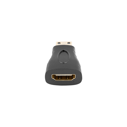 Lanberg Adapter HDMI (F) to HDMI MINI (M) | AD-0037-BK