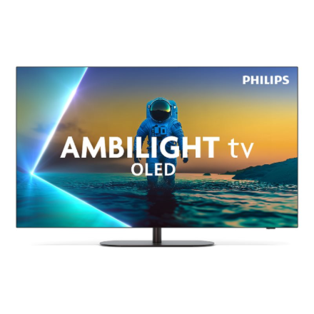 Philips OLED 4K Ambilight TV | 48OLED820/12 | 48 | Smart TV | Google TV | Grey