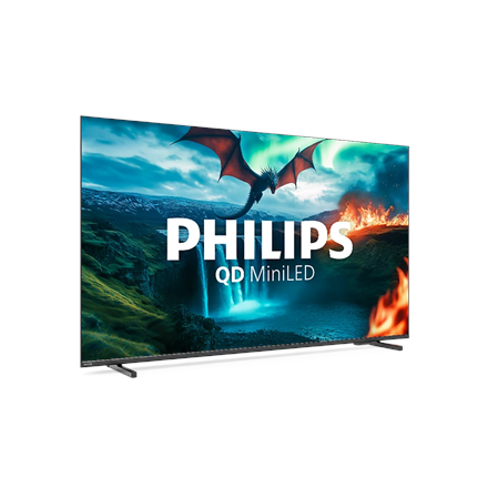 Philips QD MiniLED 4K TV | 75MLED820/12 | 75 | Smart TV | TITAN OS | UHD | Black