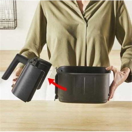 Tefal EY551HE0 Easy Fry Silence Fryer Vision 5L | TEFAL