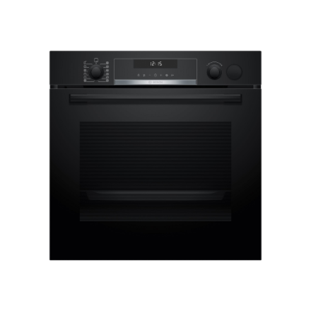 Bosch Oven | HRG578BB7 | 71 L | Electric | Pyrolysis | Knobs | Steam function | Height 59.5 cm | Wid