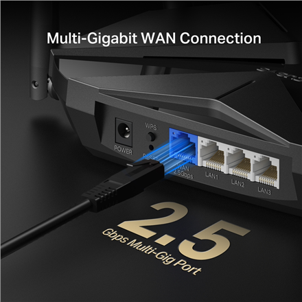 Mercusys AX3000 Dual-Band Wi-Fi 6 Router | MR85X | 802.11ax | Ethernet LAN (RJ-45) ports 3 | Mesh Su