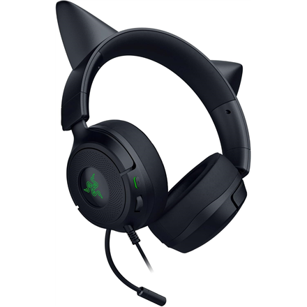 Razer Gaming Headset | Kraken Kitty V3 X | Wired | Over-Ear | Microphone | Black