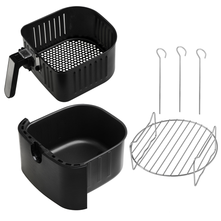 Adler Air Fryer Oven | AD 6317 | Power 1800-2500 W | Capacity 5.5 L | Convection | Black