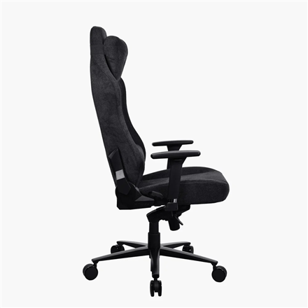 Arozzi Soft Fabric/Metal/Aluminium | Gaming Chair | Vernazza Soft Fabric | Pure Black