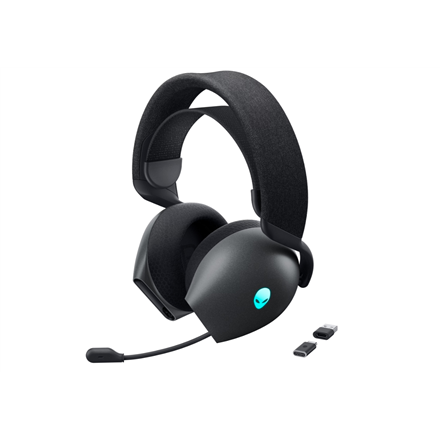 Dell Gaming Headset | Alienware Tri Mode AW725H | Bluetooth | Over-Ear | Microphone | Noise cancelin