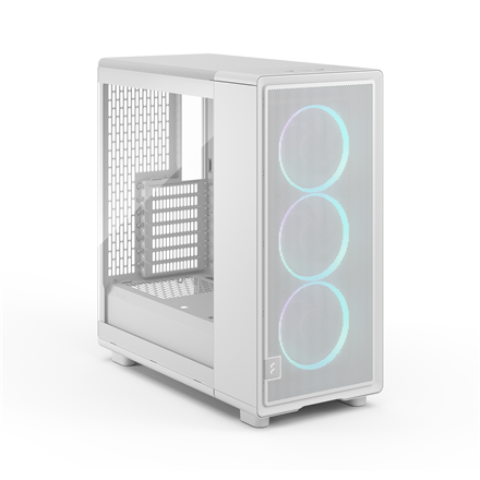 Fractal Design Case | Epoch | White TG RGB Clear Tint | ATX | Power supply included No