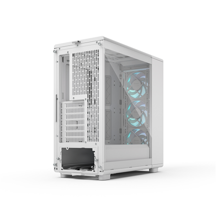 Fractal Design Case | Epoch | White TG RGB Clear Tint | ATX | Power supply included No