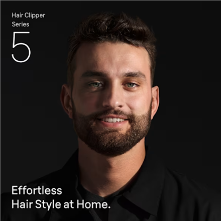 Braun Hair Clipper | HC5510 Series 5 | Cordless | Number of length steps 9 | Black