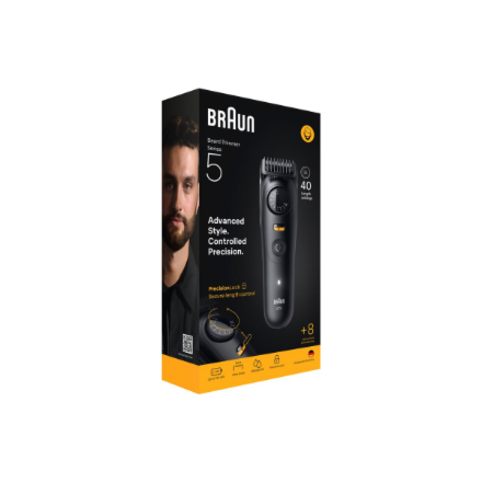 Braun Beard Trimmer | Series 5 BT5560 | Cordless | Number of length steps 40