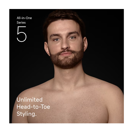 Braun 11-in-1 Grooming Kit | All-in-One Kit Series 5 AIO5560 | Cordless | Number of length steps 14 