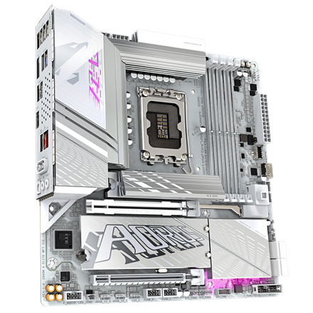 Gigabyte Z890M A ELITE WF7 ICE | Processor family Intel | Processor socket LGA1851 | DDR5 | Supporte
