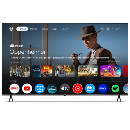 Sharp | 65HP5265E | 65 | Smart TV | Google TV | UHD | Black