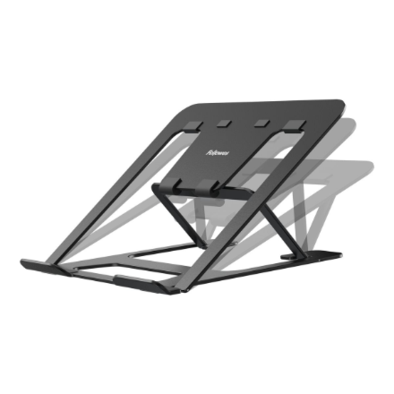 Fellowes Alumia Portable Laptop Stand | 15 " | Laptop Stand | Black