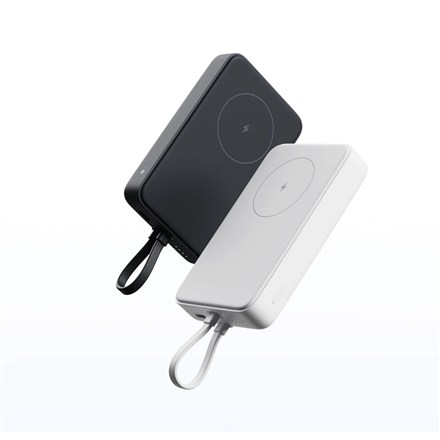 Xiaomi 33W Magnetic Power Bank 10000mAh (Integrated Cable) | 10000 mAh | White