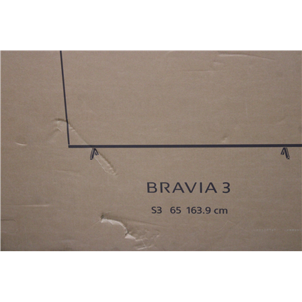 SALE OUT. Sony K65S35B Bravia 3 65" (164cm) 4K Ultra HD Smart Google D-LED TV | Sony K65S35B Bravia 