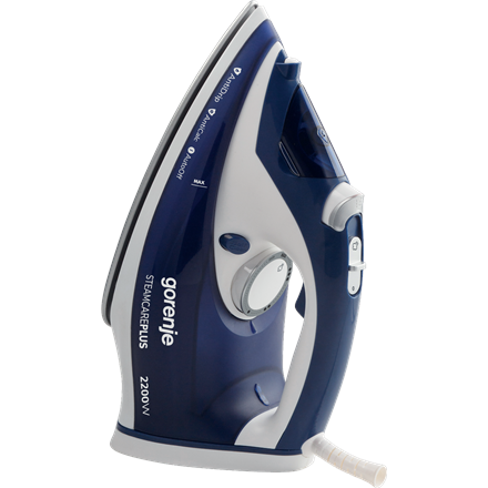 Gorenje | SIH2200BLC | Steam Iron | 2200 W | Water tank capacity 280 ml | Continuous steam 30 g/min 