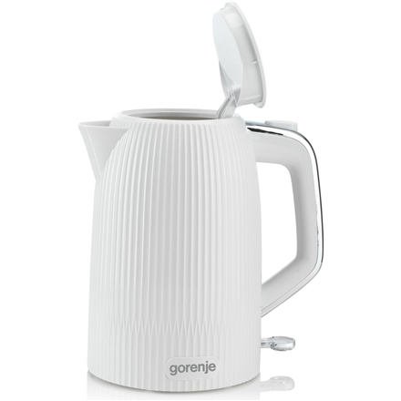 Gorenje Kettle | K17DPW | Electric | 2200 W | 1.7 L | Stainless steel | 360° rotational base | White