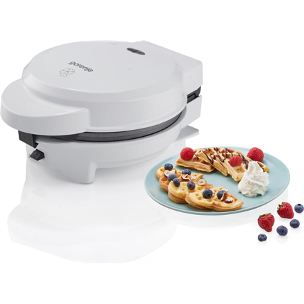 Gorenje | Mini Grill | WM701W | 700 W | Number of pastry 5 | Heart shaped | White