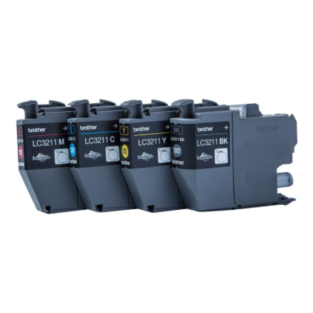 Brother Cartridge Value Pack | LC3211VAL | Ink cartridge | Black