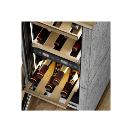 Caso Wine cooler | WineDeluxe WDU 18 | Energy efficiency class F | Built-in | Bottles capacity 18 | 