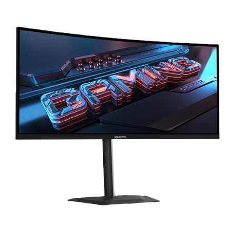 Gigabyte | G34WQC2 EK | 34 " | VA | WQHD | 200 Hz | 1 ms | 3440 x 1440 pixels | 450 cd/m² | HDMI por