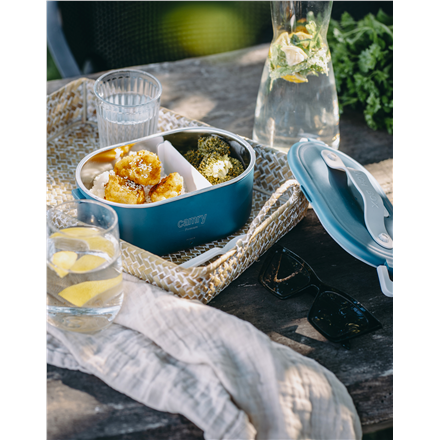 Camry Electric Lunch Box | CR 4517 | Material Stainless Steel | Blue