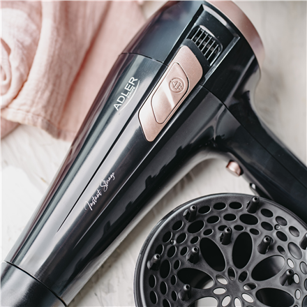 Adler Hair dryer with retractable power cord | AD 2283 | 2400 W | Number of temperature settings 3 |