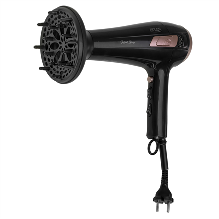 Adler Hair dryer with retractable power cord | AD 2283 | 2400 W | Number of temperature settings 3 |
